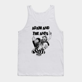 Punk Rock Man Of Adam And The Ants Tank Top